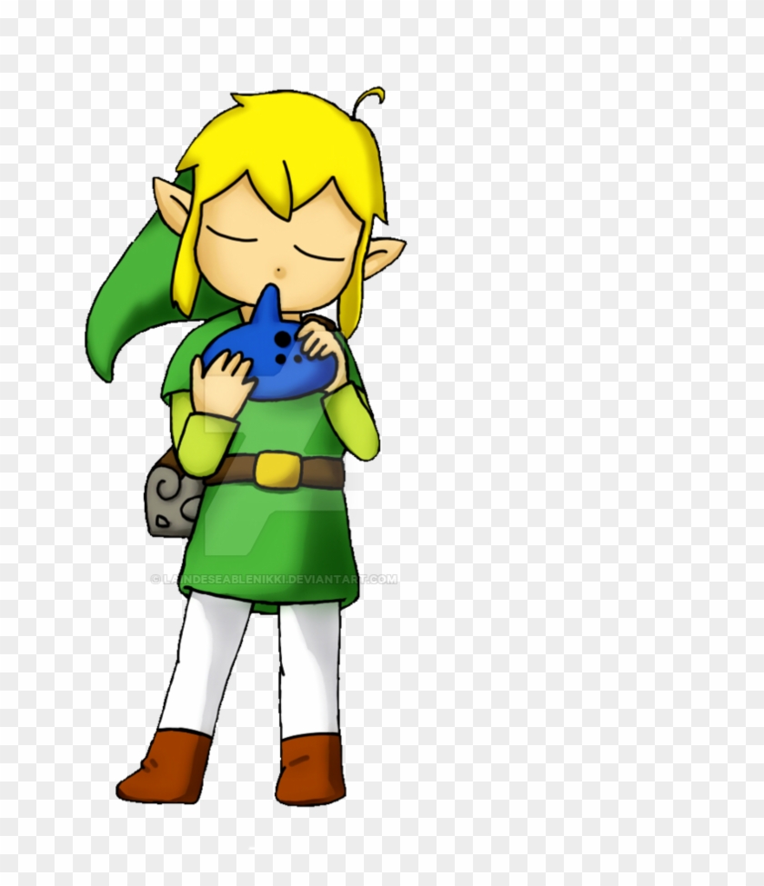 Link-flute By Laindeseablenikki - Cartoon #1147535