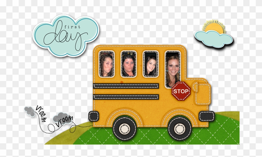 School Days Cluster Frame - Cartoon #1147544