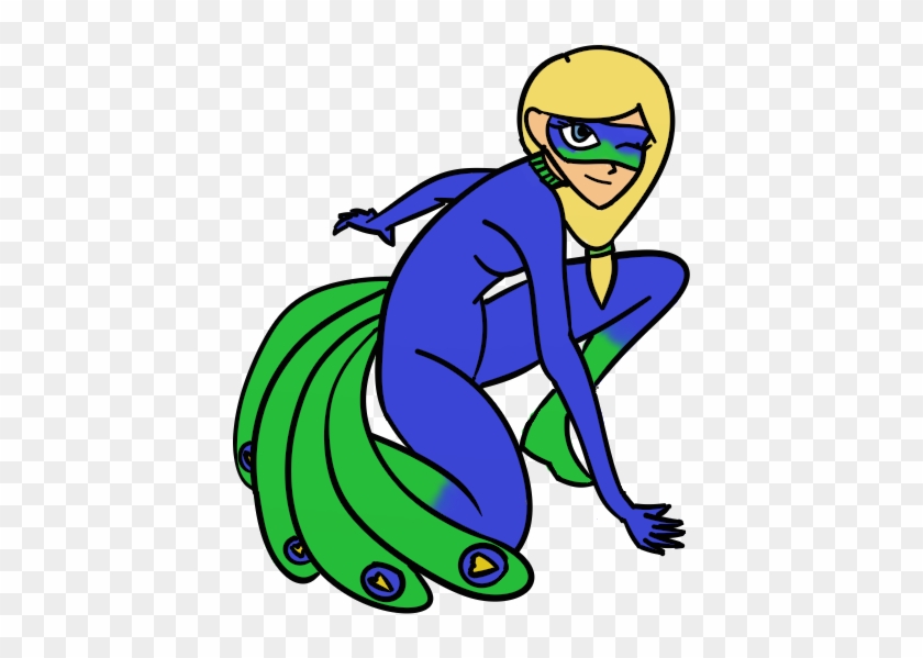 Possible Peacock Outfit- Miraculous Ladybug By Sondercabbage - Cartoon #1148033