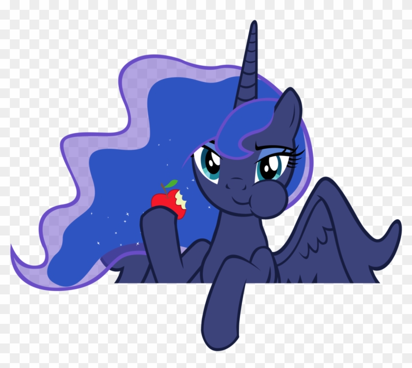 You Can Click Above To Reveal The Image Just This Once, - Princess Luna #1148740