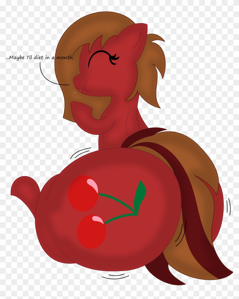 Notyobizz, Butt Expansion, Eating, Growth, Huge Ass, - Cartoon #1149820