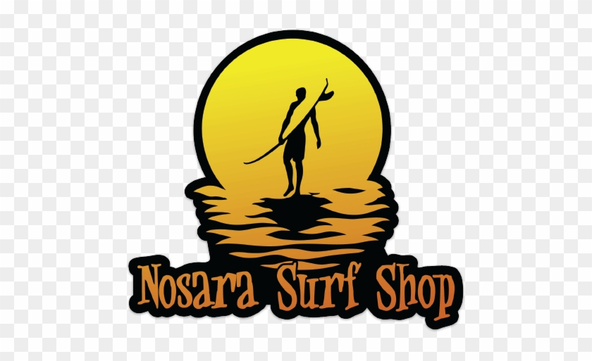 Nosara Surf Shop Sticker - Sticker Cloud Wall Room Decor Art Vinyl Decal Sticker #1149888