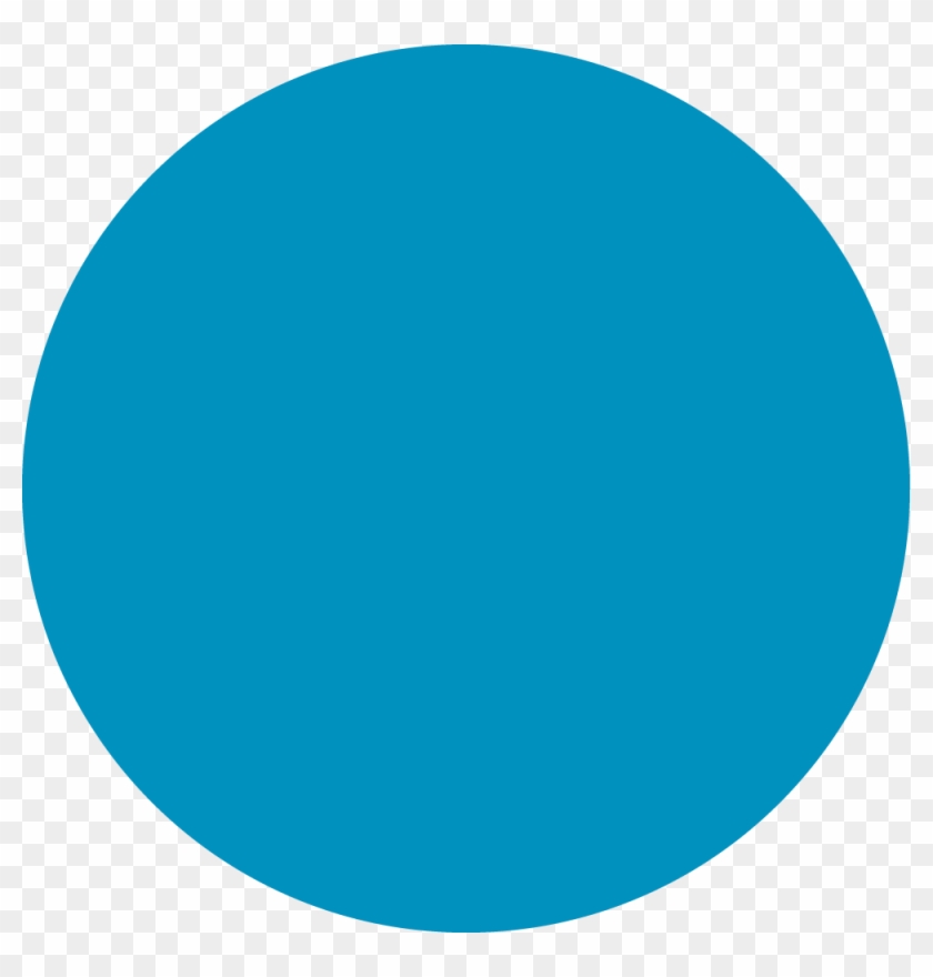 Blue Colored Circle Clipart - Blue Circle Clipart #1149940