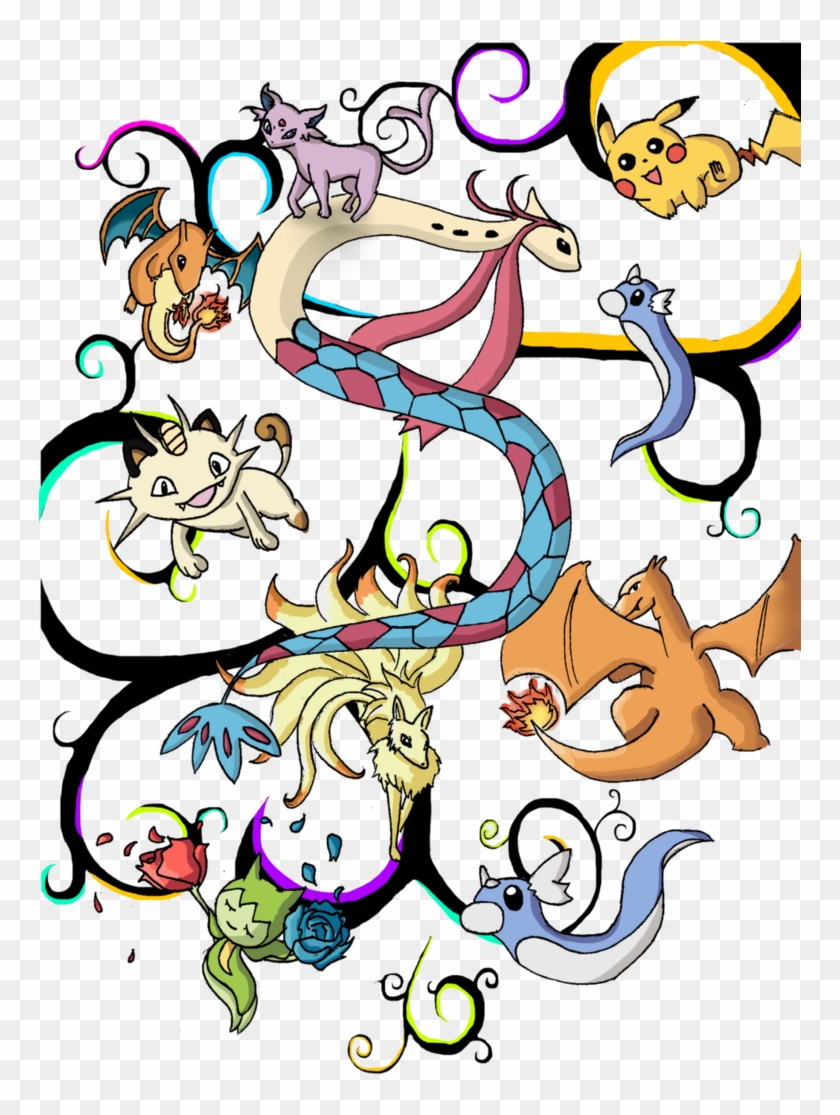 Pokemon Collage Ver - Anime #1149991