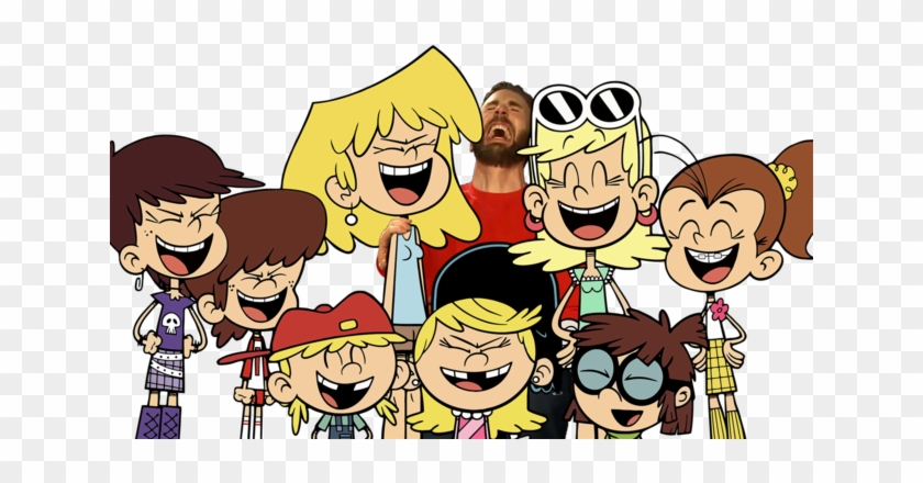 Cartoon Vectors And Cutouts - Lori Leni Luna Luan Lynn Lincoln Lucy Lana Lola Lisa #1150013