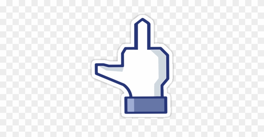 Middle Finger - Facebook Middle Finger Png #1150299
