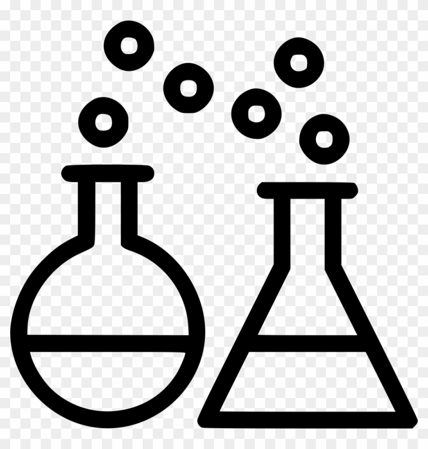 Airport Clip Art Black And White Download - Chemical Reactions Clipart Black And White #1150369