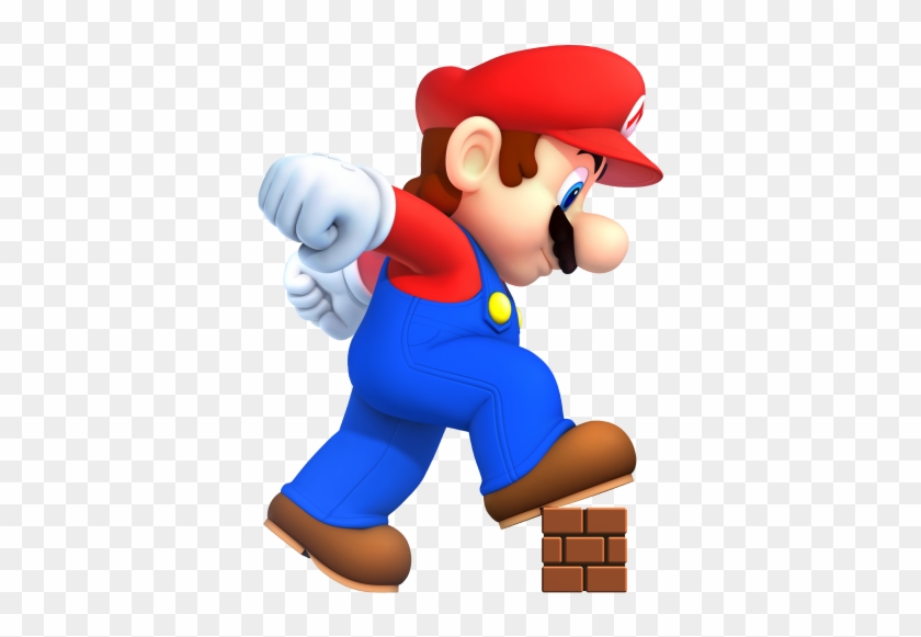 Super Mario Running Png Image - New Super Mario Bros Mega Mario #1150901