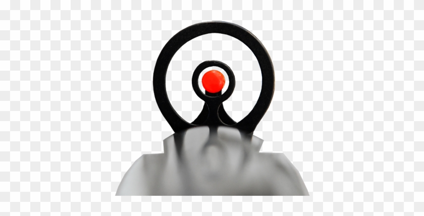 The Bead On The Front Sight Is Centered In Inner Circle - Sniper Rifle #1151060