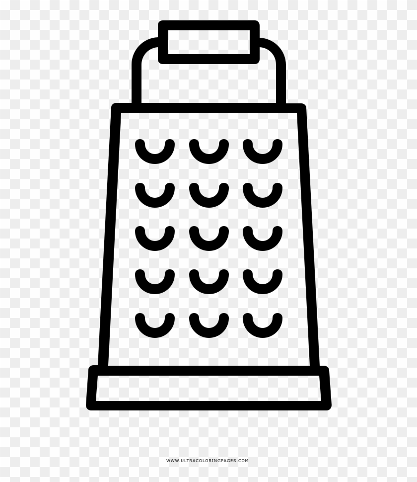 Cheese Grater Coloring Page - Ralador Desenho #1151209