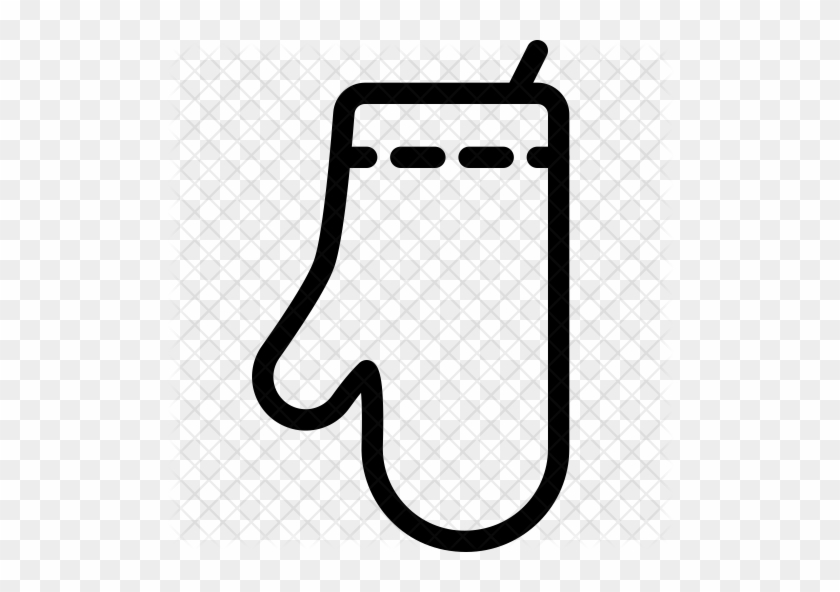 Oven Gloves Icon - Oven Gloves Icon #1151312