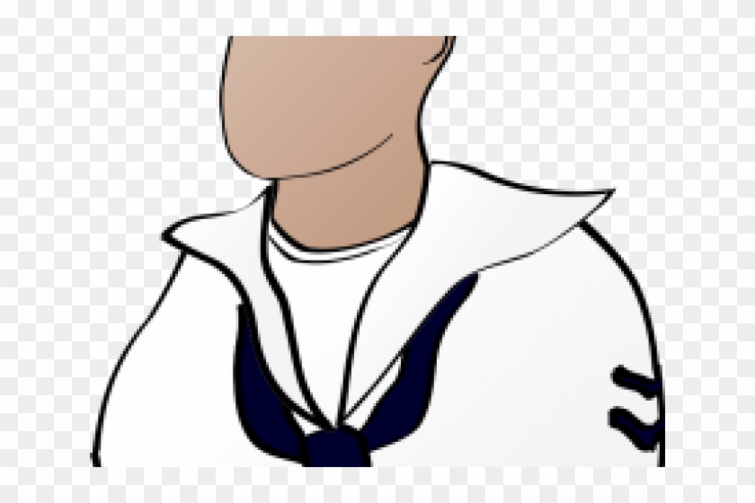 Tie Clipart Sailor - Sailor Clip Art #1152055