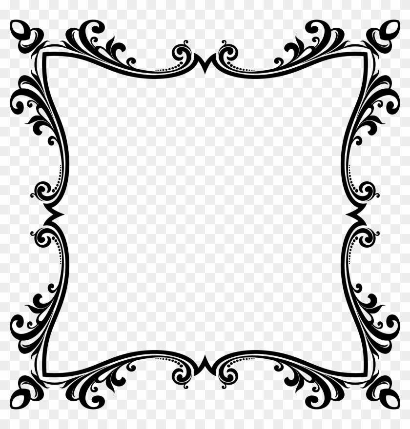 Ornamental Flourish Frame Aggrandized 6 - Room With A View #1152761