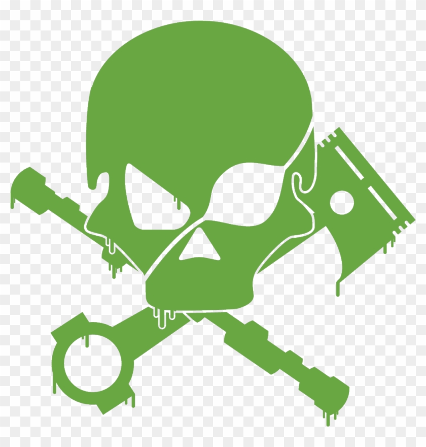 Skull, Piston And Camshaft - Piston #1153397