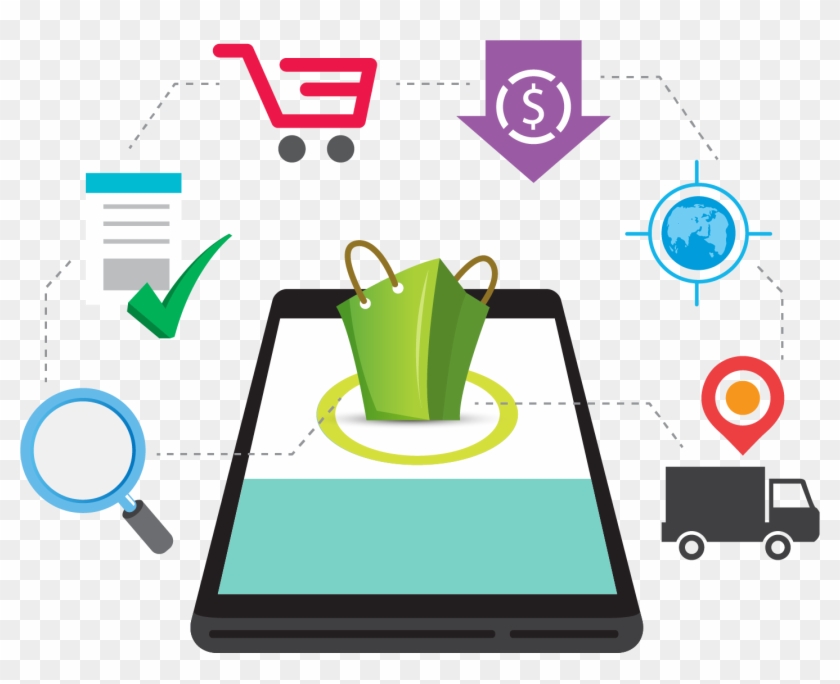 Desarrollo Web De Comercio Electrónico De Compras En - E Commerce Solutions #1153526