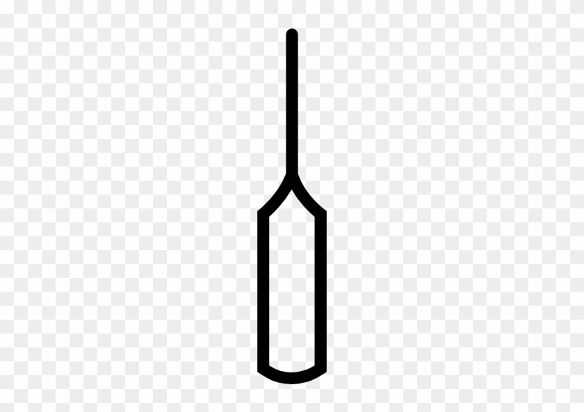 Cricket Bat Free Icon - Cricket Bat #1154239