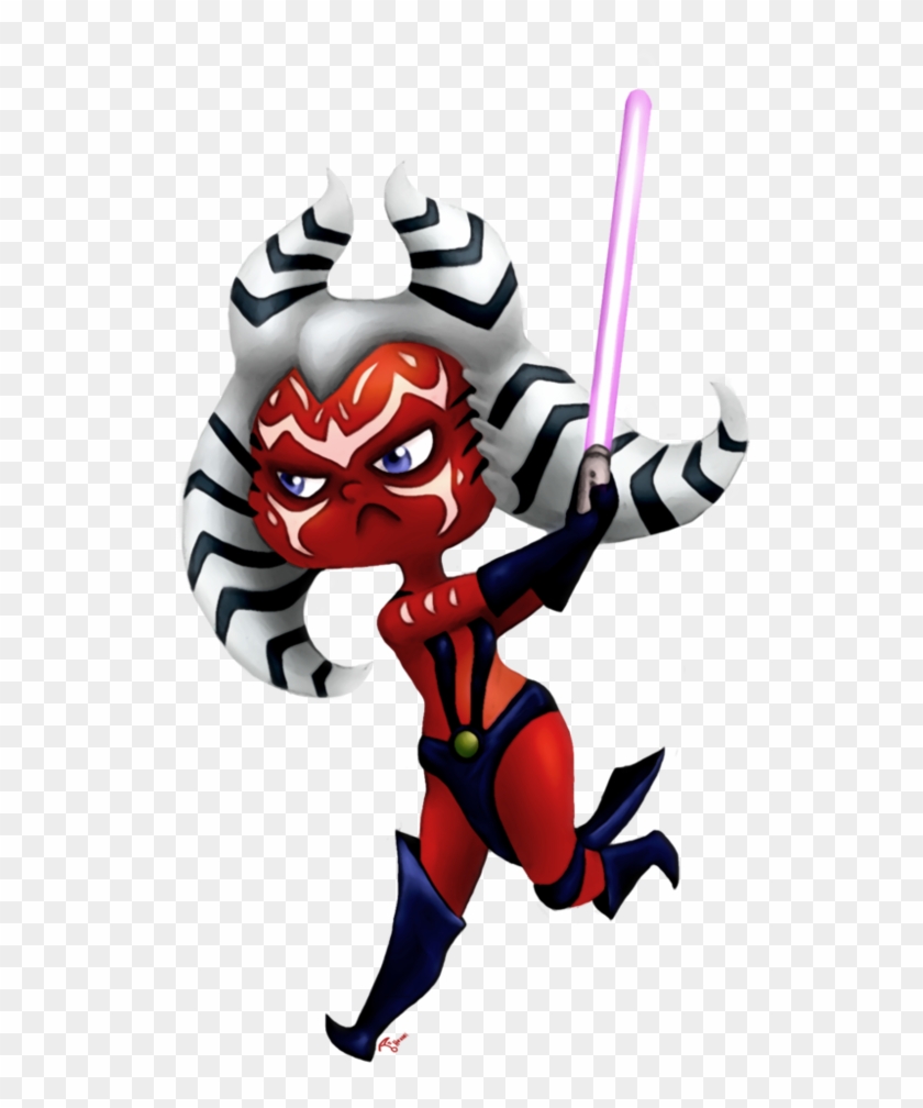 Chibi Togruta Sith By Mso-hessai - Cartoon #1154836