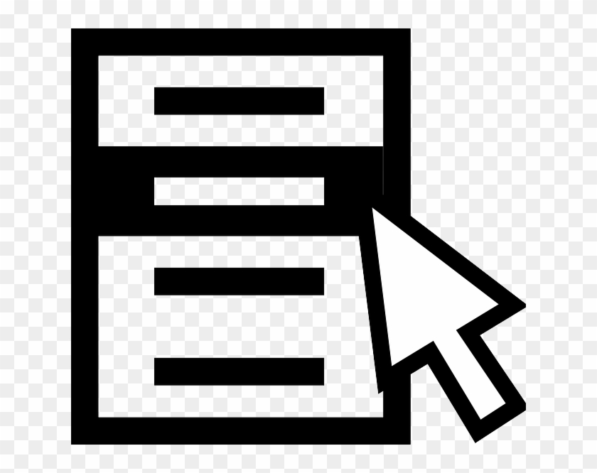Ui Design - Drop Down List Clipart #1155308