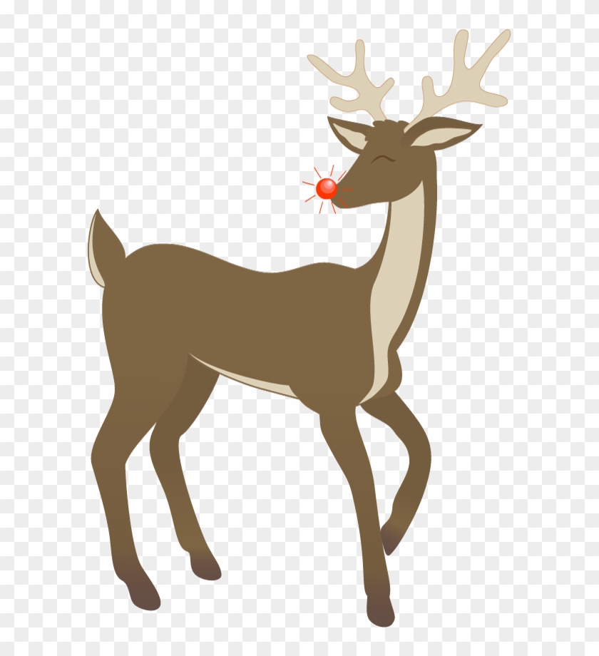 Rudolph Clip Art - Clipart Jeleń #1155550