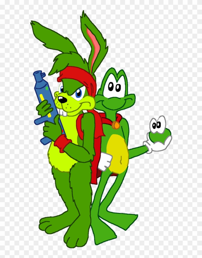 Jazz Jackrabbit And Superfrog By Juice87 - Jazz Jackrabbit #1156065