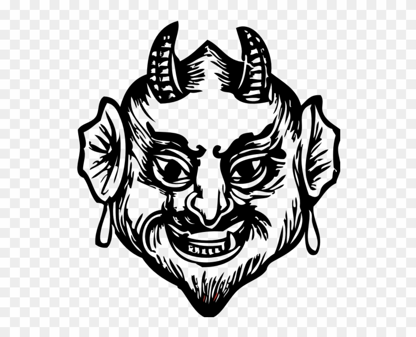 Devil Clipart Black And White - Devil Clipart Black And White #1156089