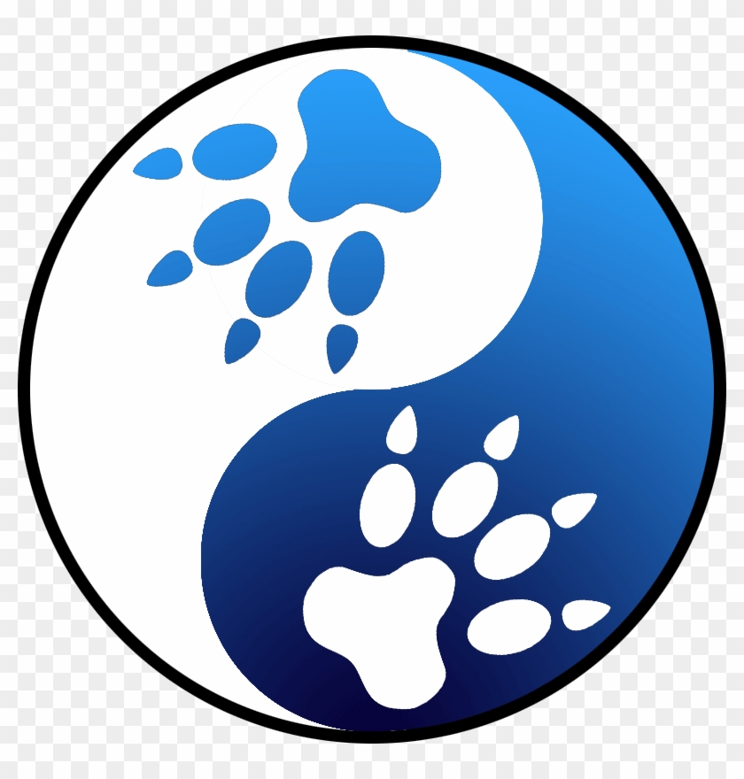 White Wolf And Blue Wolf By Triaddraykin - Blue And White Wolf Logo #1156132