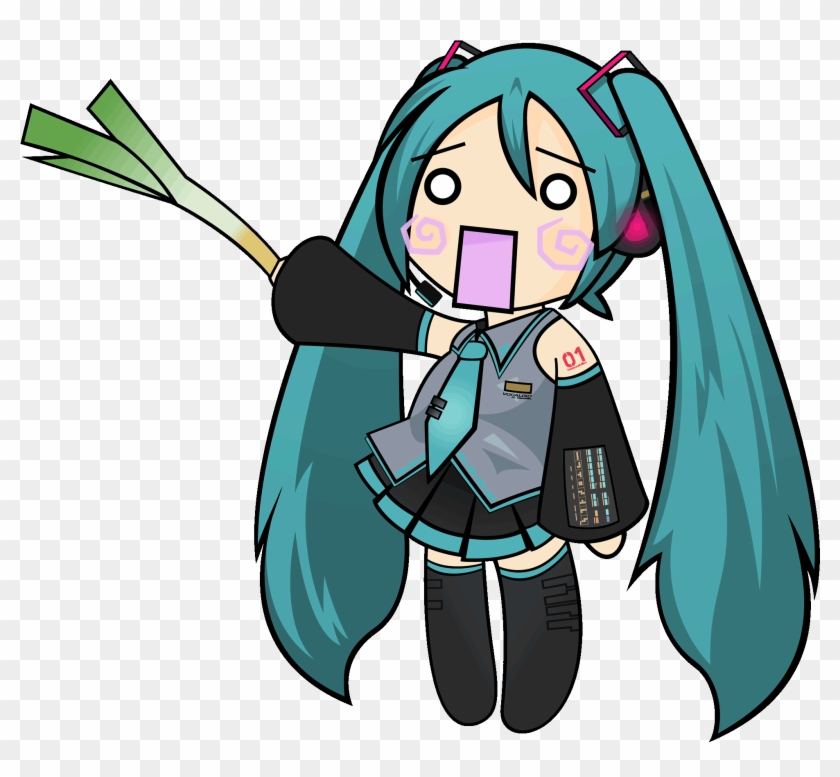 Hatsune Miku Leek Gif #1156418