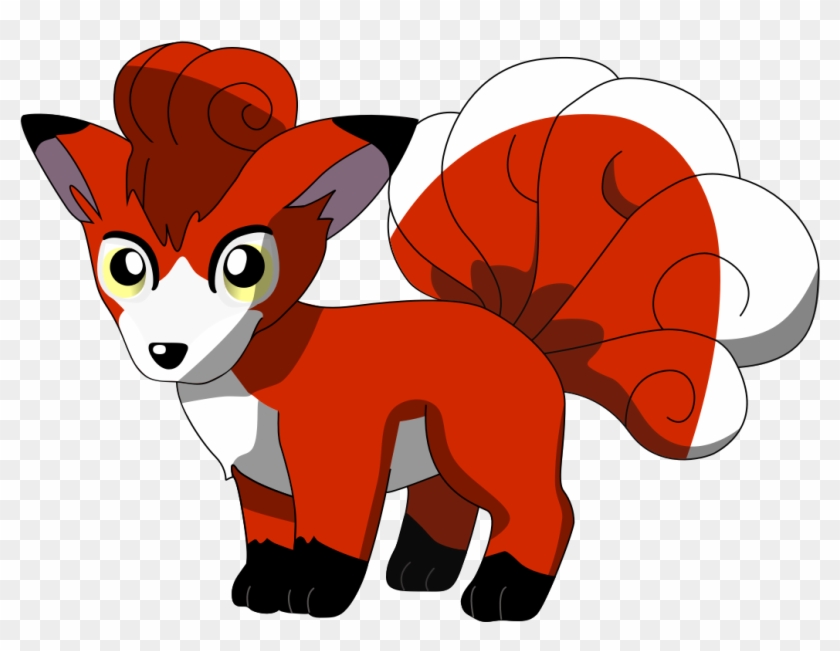 Flutterflyraptor My First Vulpix Oc - Cartoon #1157042