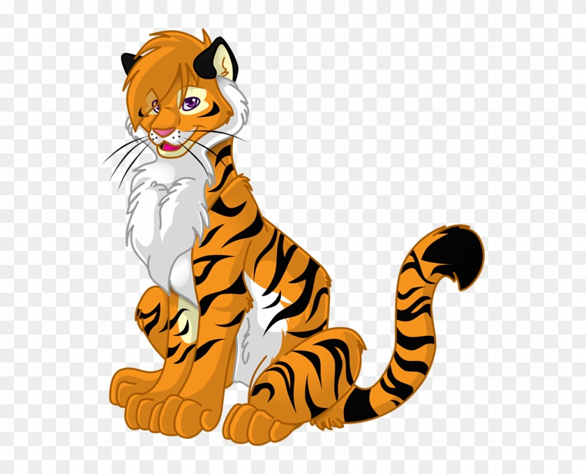 Female Tiger By Cajanic - Female Tiger Png #1157101