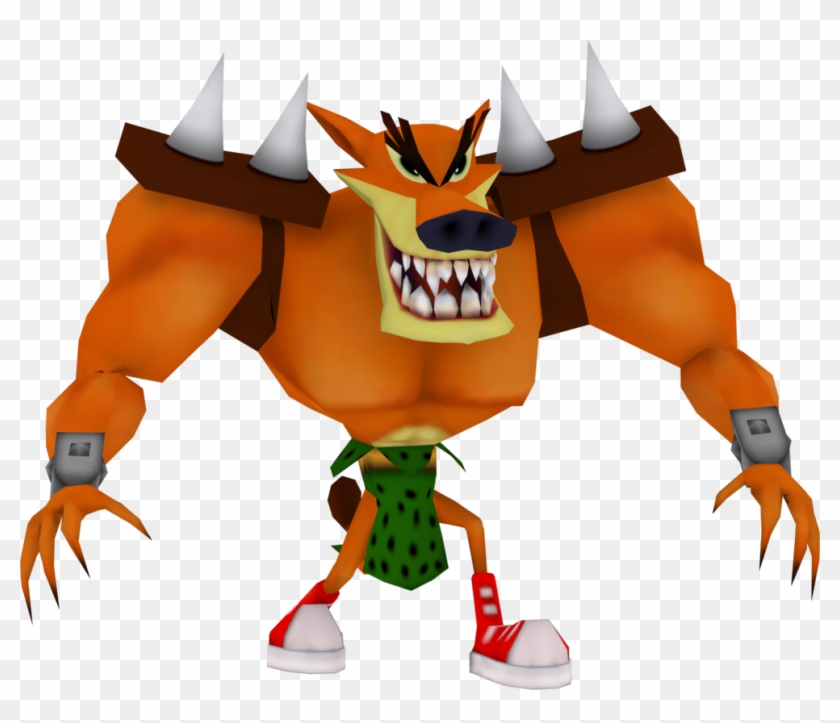Tiny Tiger Render By Crasharki - Tiny Tiger Crash Bandicoot #1157108