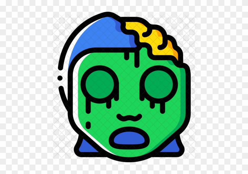 Zombie Girl Icon - Zombie #1157522