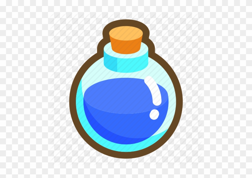 Bottle, Chemical, Elixir, Health, Magic, Mana, Potion - Mana Icon Png #1157883