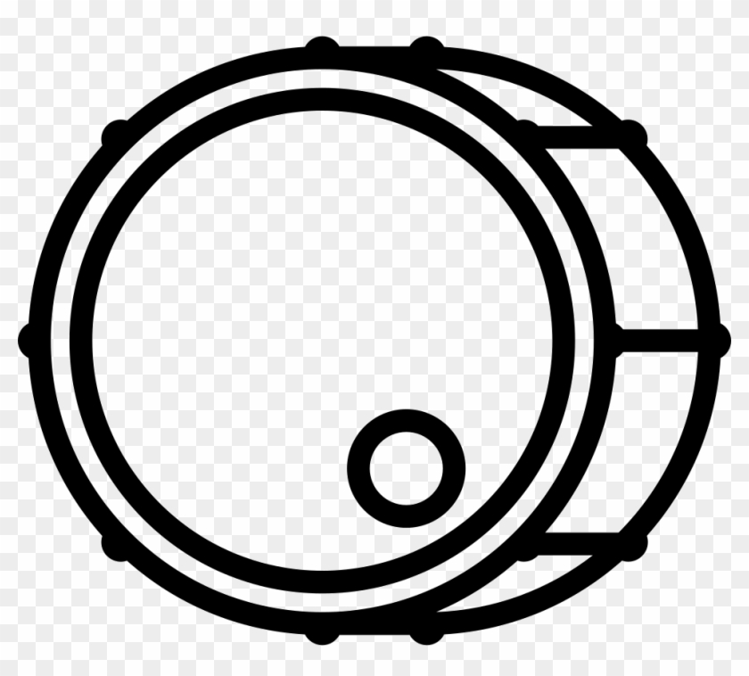 Bass Drum Comments - Drum Icon Svg #1157891
