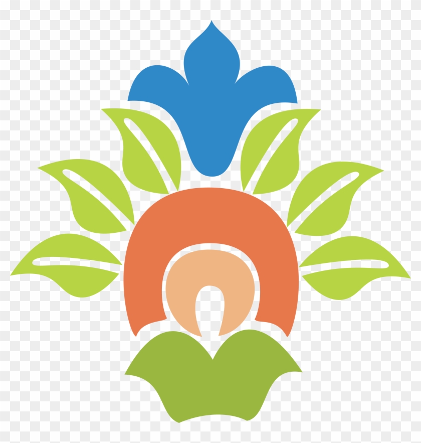 Symbol Rangoli Flower Clip Art - Symbol Rangoli Flower Clip Art #1158142