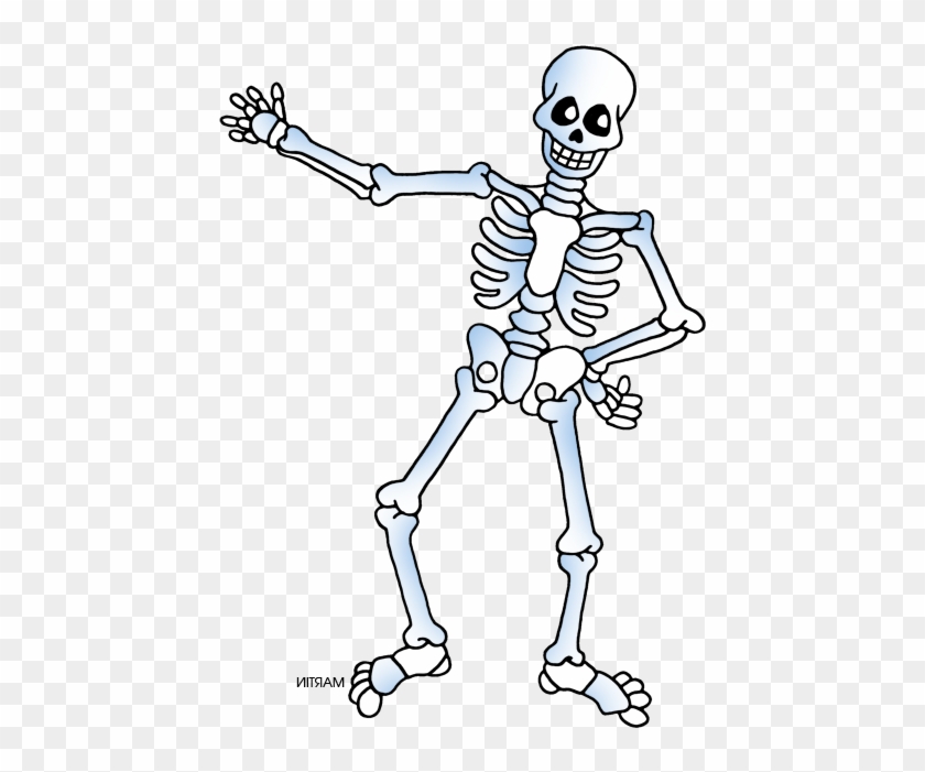 Free Skeleton Clipart Public Domain Halloween Clip - Cartoon #1158143