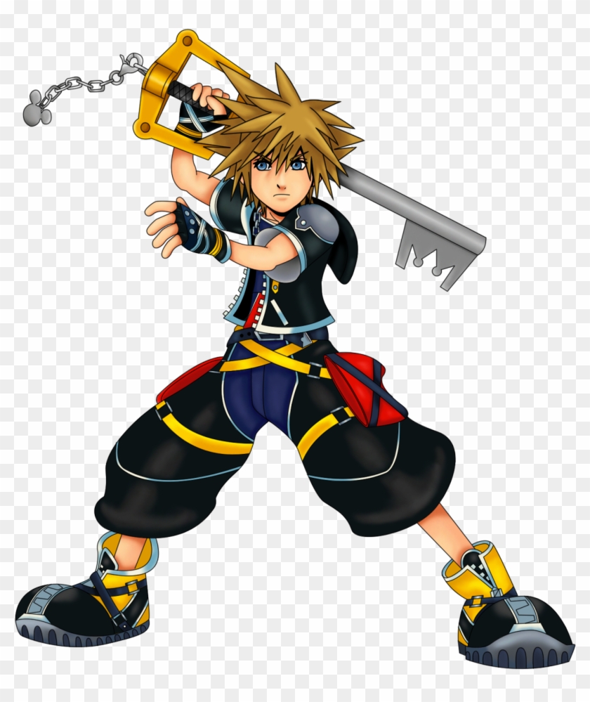 Kingdom Hearts Sora By Eduardo-13 - Kingdom Hearts Sora Outfit #1158375
