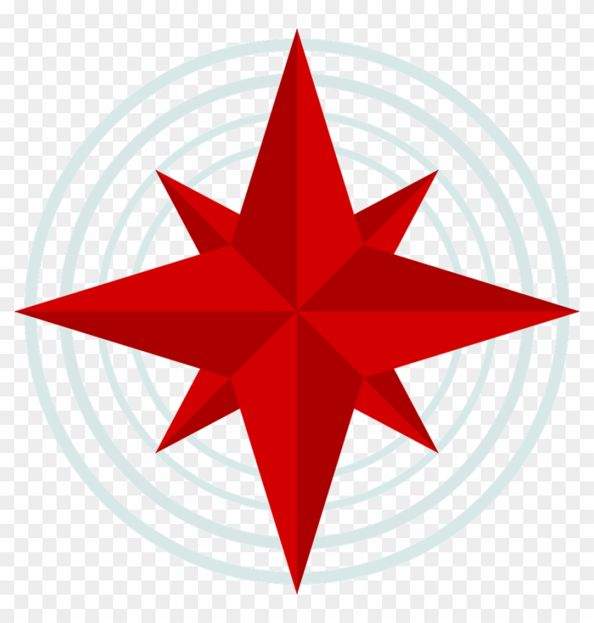2015 Plannervector Clipartclip Artnauticalcompass - Black Star Png Logo #1159459