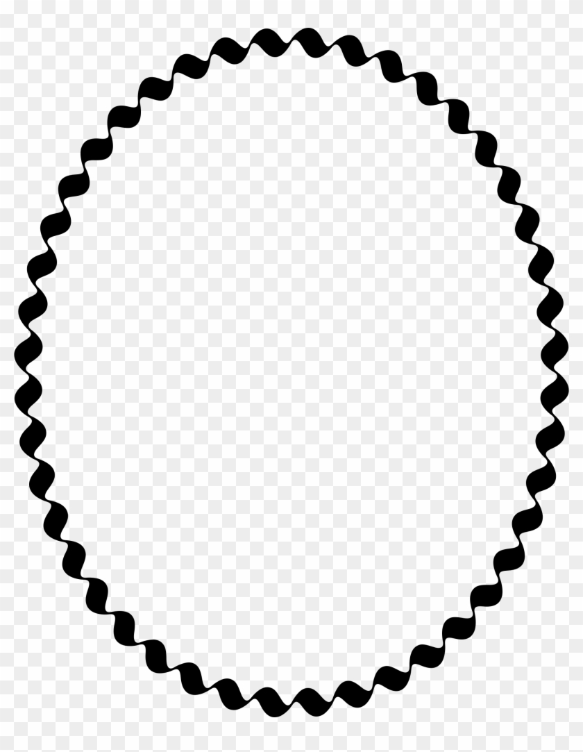 Big Image - Wiggly Frame Clipart #1159710