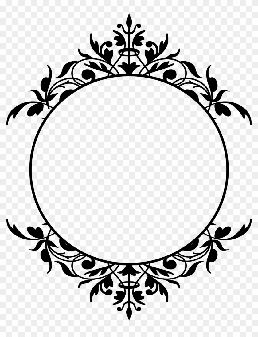 Borders And Frames Graphic Frames Picture Frames Clip - Khmer Flower Frame Png #1159740
