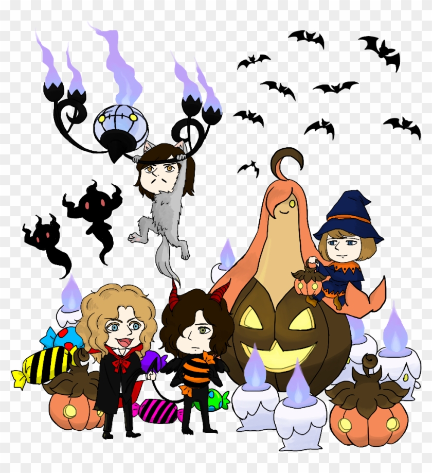 Happy Halloween By Silverzzang Happy Halloween By Silverzzang - Cartoon #1159921