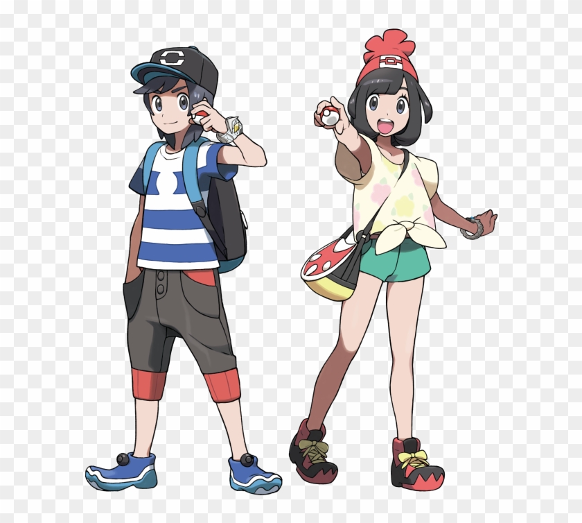 Family Clipart Roller Skating - Sun Pokemon Sun And Moon #1160063