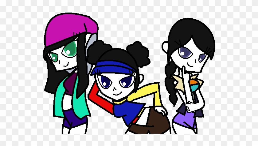 Three Sexy Girls By Whitematilda16 - Cartoon #1160075