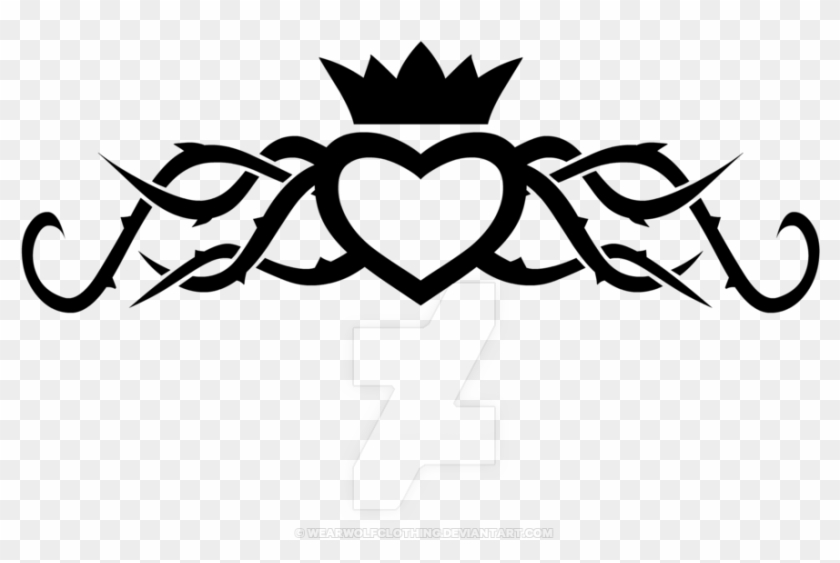 Tribal Heart Tattoo Design By Wearwolfclothing - Tattoo #1160170