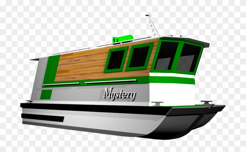 21 Mystery Houseboat Plans Bow - Houseboat #1160916