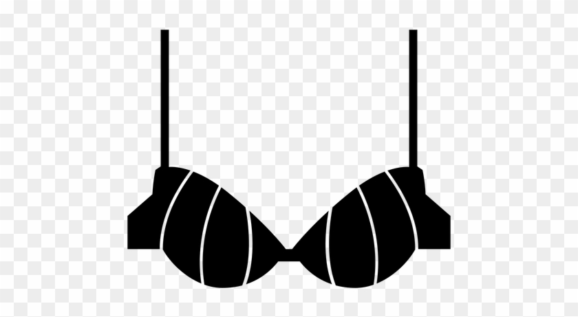 Women Plunge Bra Flat Icon Transparent Png - Bra #1161027
