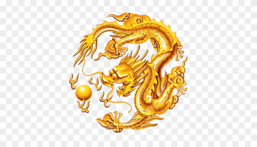Chinese Dragon Dragon Png - Gold Dragon Background #1161729