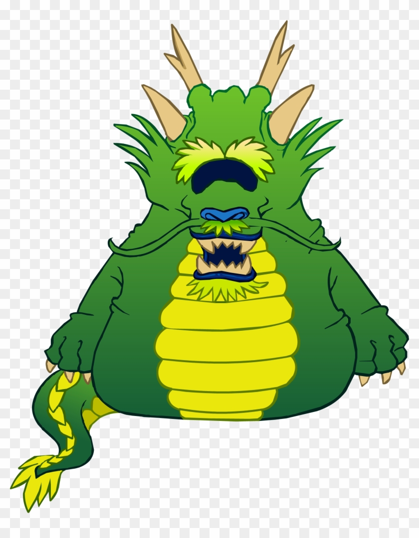 Ancient Green Dragon Icon - Club Penguin Dragon Green #1161757