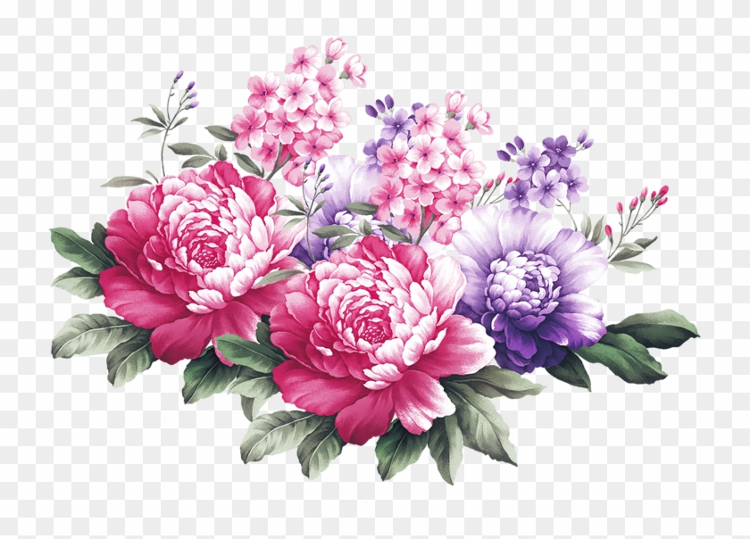 Peony - Chrysanthemum - Clip Art #1161862
