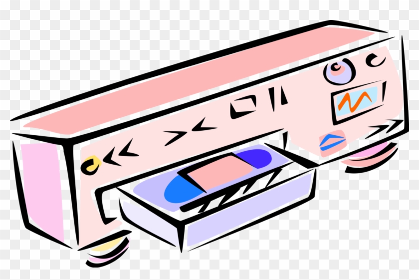 Video Tape Recorder Clipart Images Gallery - Videocassette Recorder #1162022