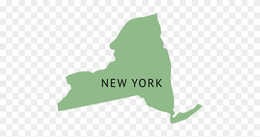 New York State Plain Map - New York State Icon #1162065